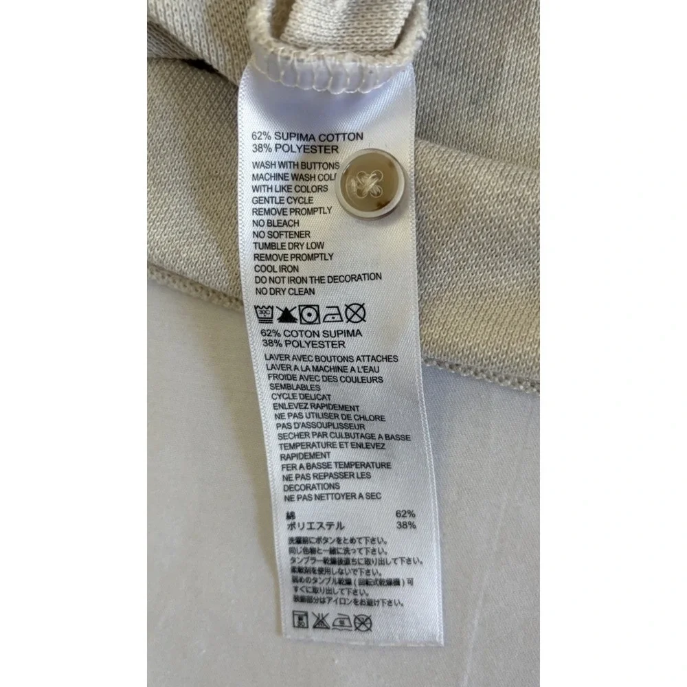 Vintage‎ J. Crew Button Down Shirt XL Purple white stripe Tailored Long Sleeve